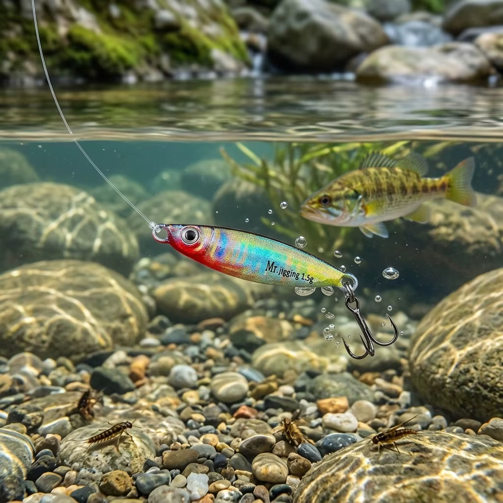 Señuelo 3D VIB Metal Jig para Bass y Minnow en Arroyos - imagen 5