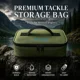 Bolsa de pesca militar verde gran capacidad con estuche para carrete - imagen 2
