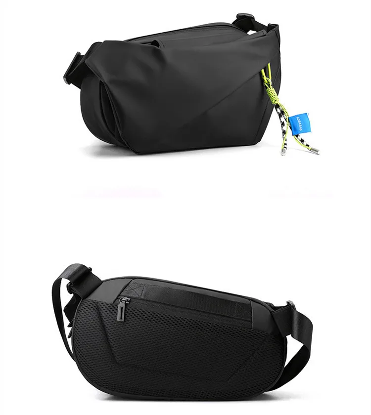 Bolso lateral con correa ajustable
