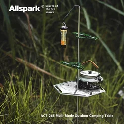 Allspark ACT-265 Mesa plegable para pesca – Ligera portátil río mar