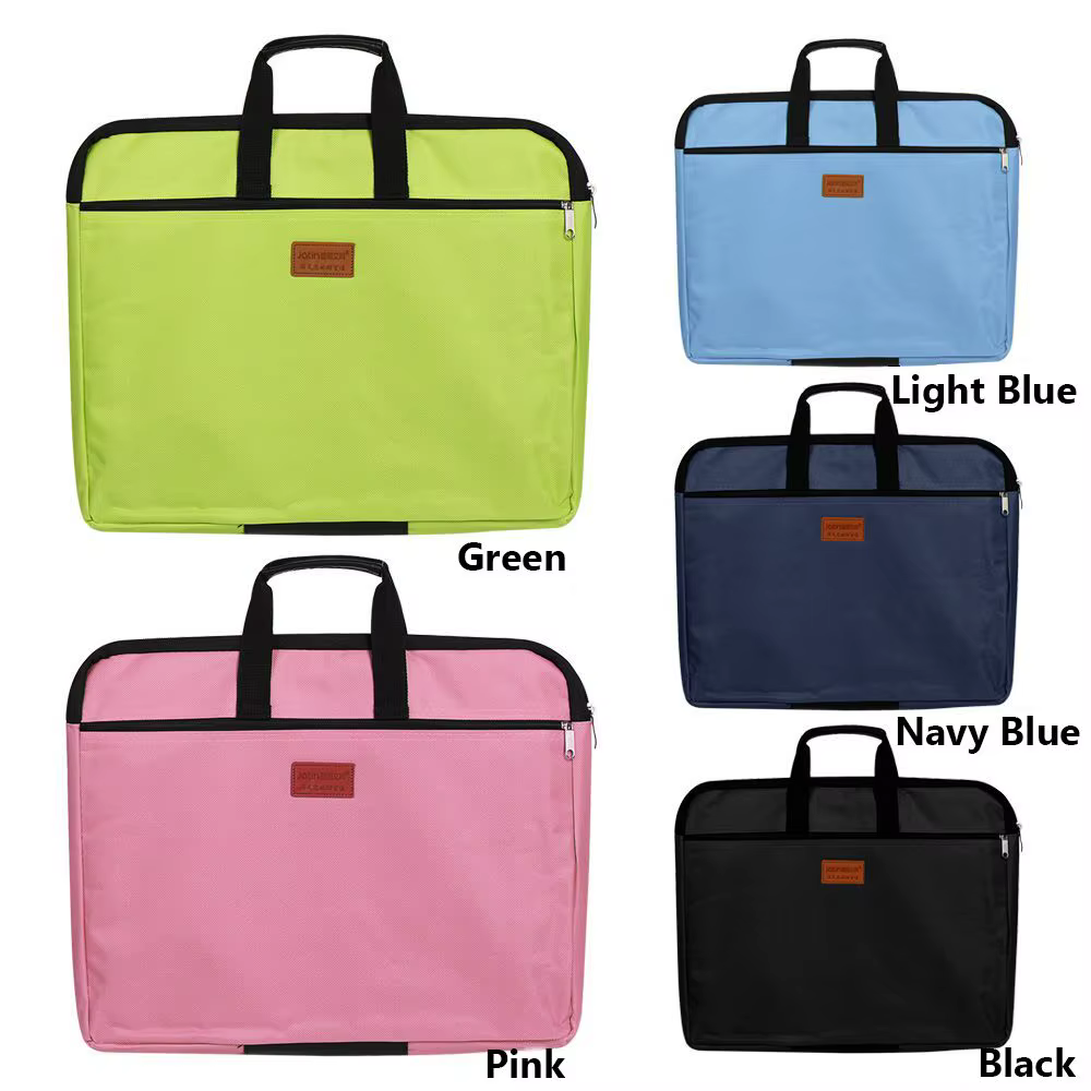 Bolsa de lona impermeable A4 con asa – Gran capacidad y doble capa - imagen 5