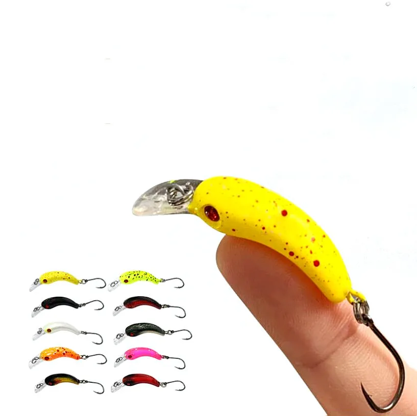 Señuelo Hundidor Pececillo Pesca Trucha Lucio Anzuelo Afilado - imagen 5