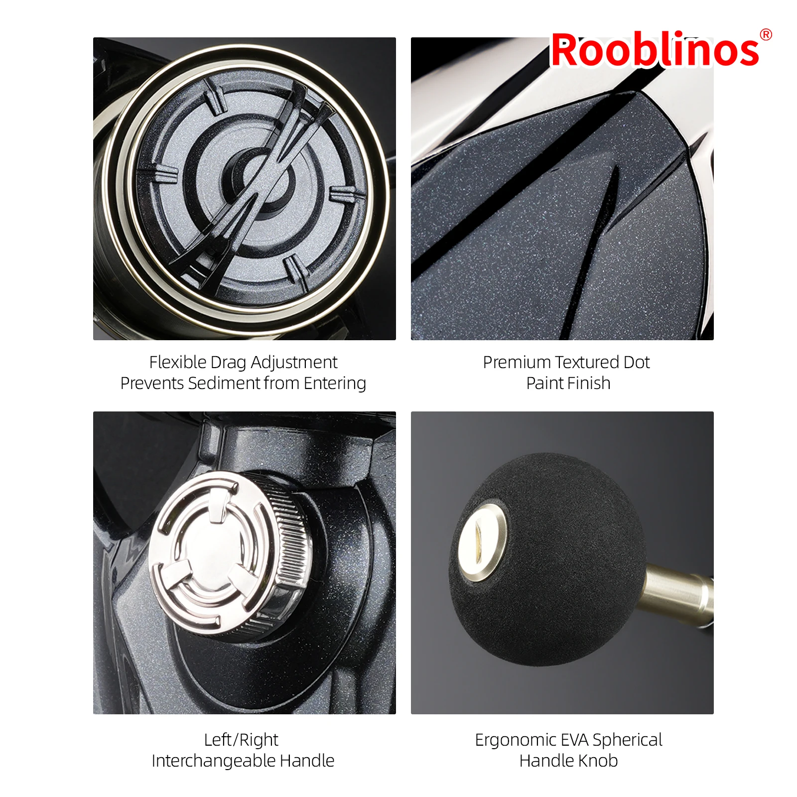Rooblinos ST Surf Casting surfcasting: freno potente y bobina CNC - imagen 3
