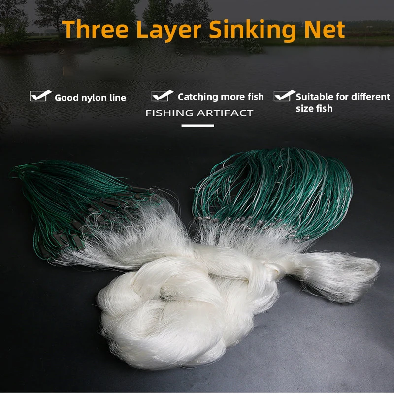 NUNATAK Red enmalle para pesca carpa: malla nailon fina