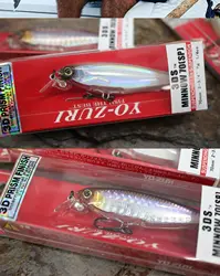 YO-ZURI 3DF1135 Crossbill, Minnow Suspendido para Spinning