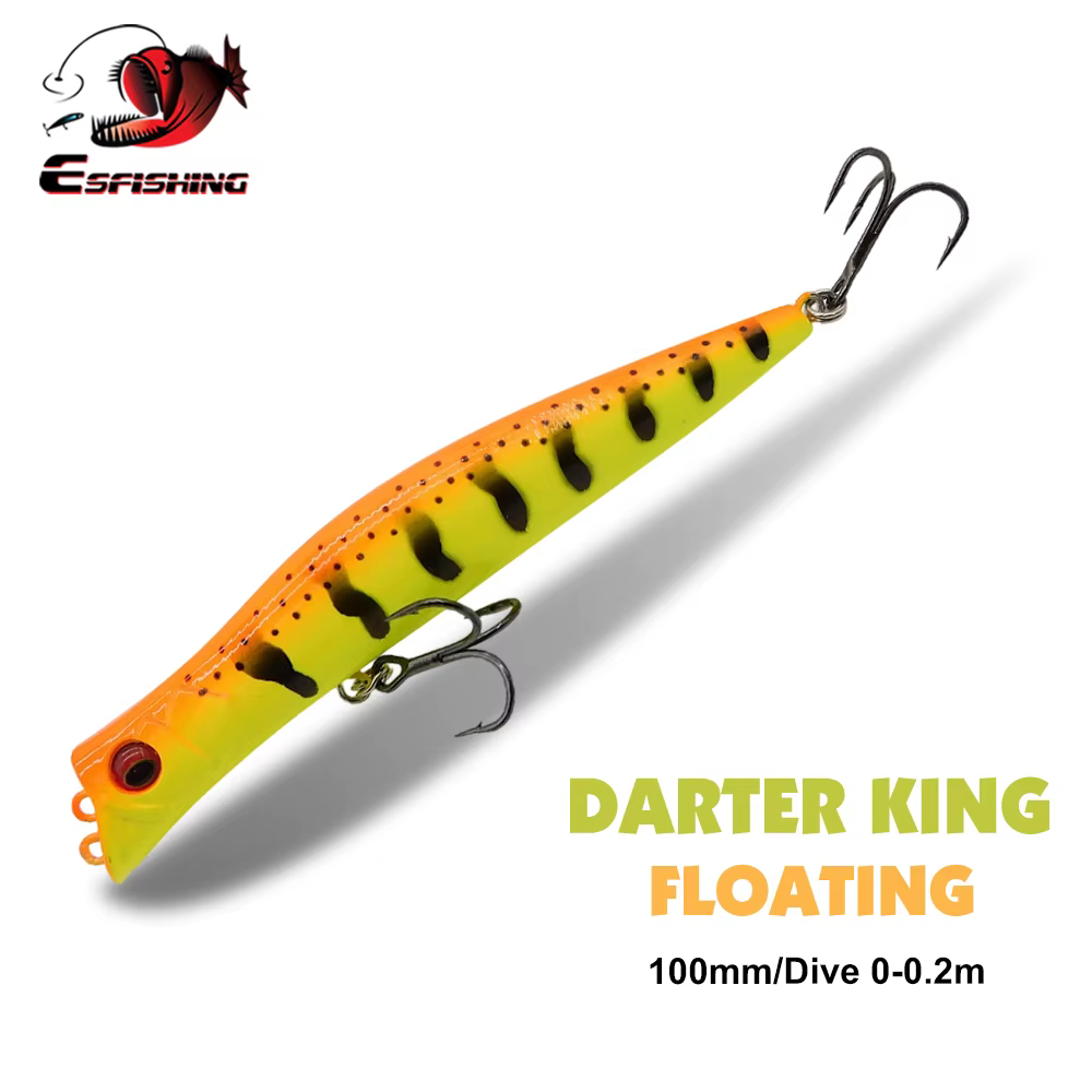 ESFISHING Darter King Popper flotante – Señuelo de superficie