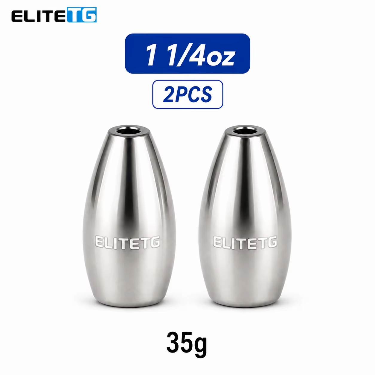 Elite TG Pesas de tungsteno sin pintar para flipping - imagen 4