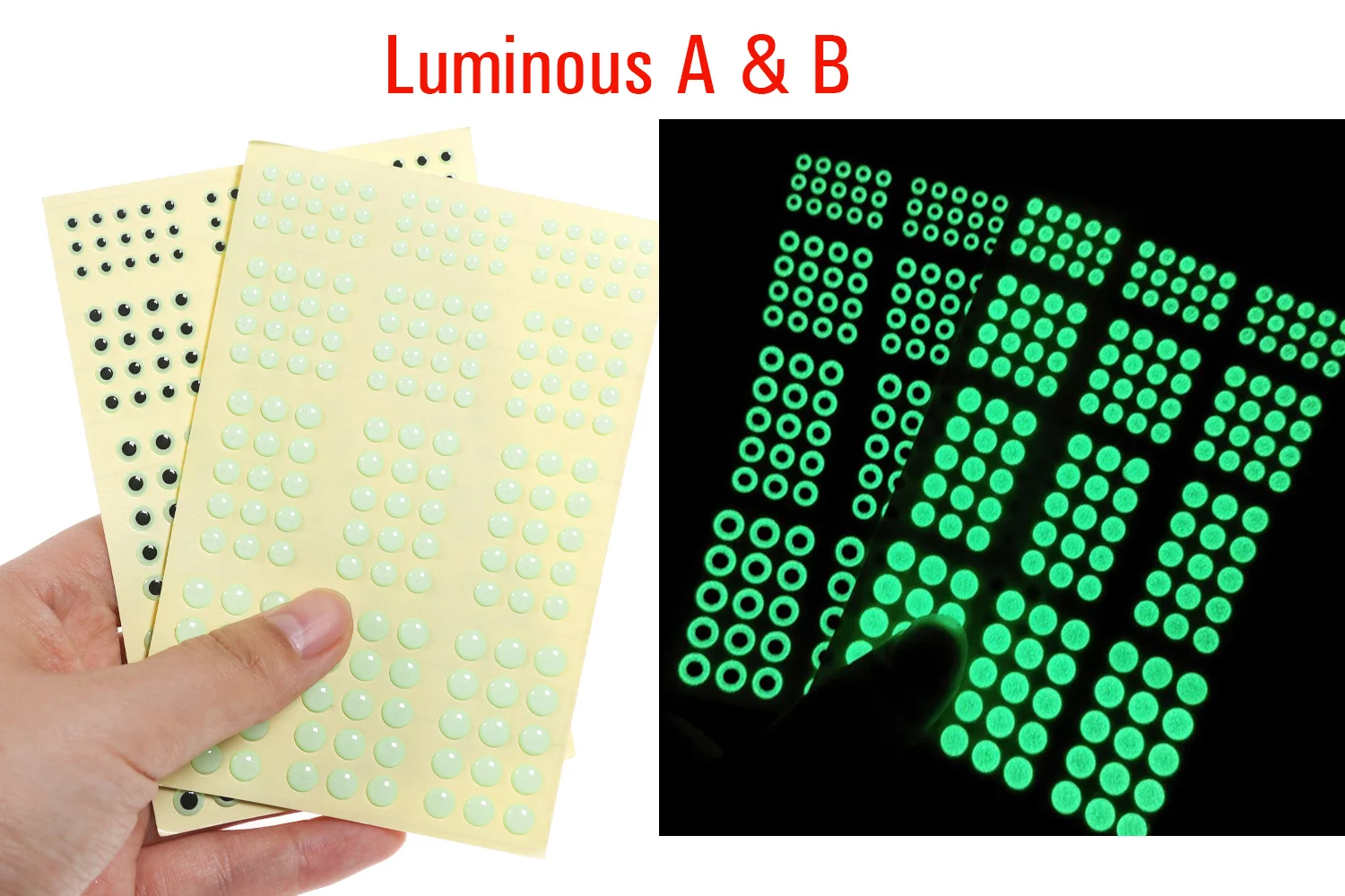 Vtwins serpentinas holográficas luminosas 3D para atado de moscas - imagen 5