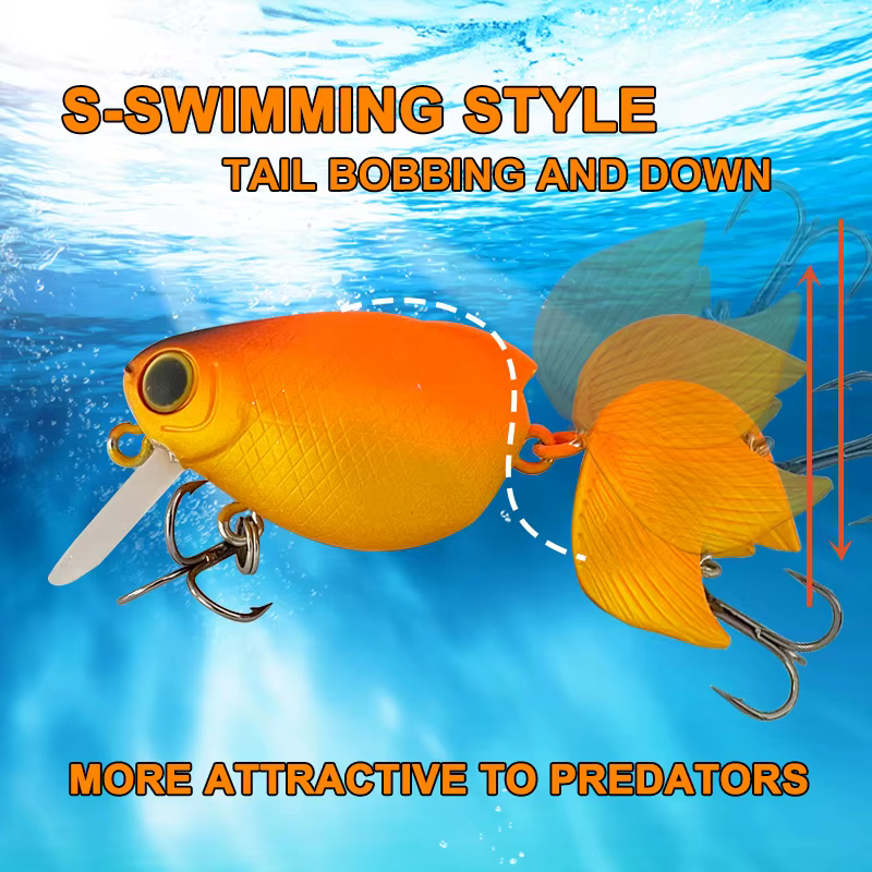 Señuelo Minnow Flotante JOOYOO Biónico para Lubina - imagen 4