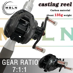 MBLN Ultra Light – Carrete Baitcasting de Carbono para Black Bass