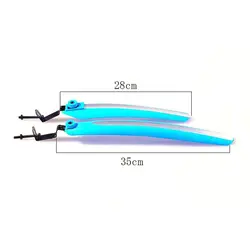 Guardabarros MTB carretera pesca delantero trasero set colores