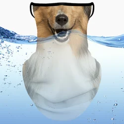 Balaclava de Pesca Anti-UV con Diseño Animal – Seda Helada Transpirable