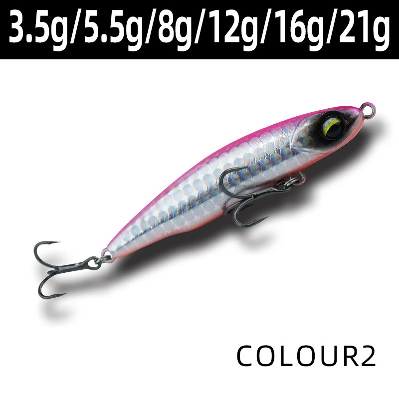 Señuelo lápiz para spinning y stickbait