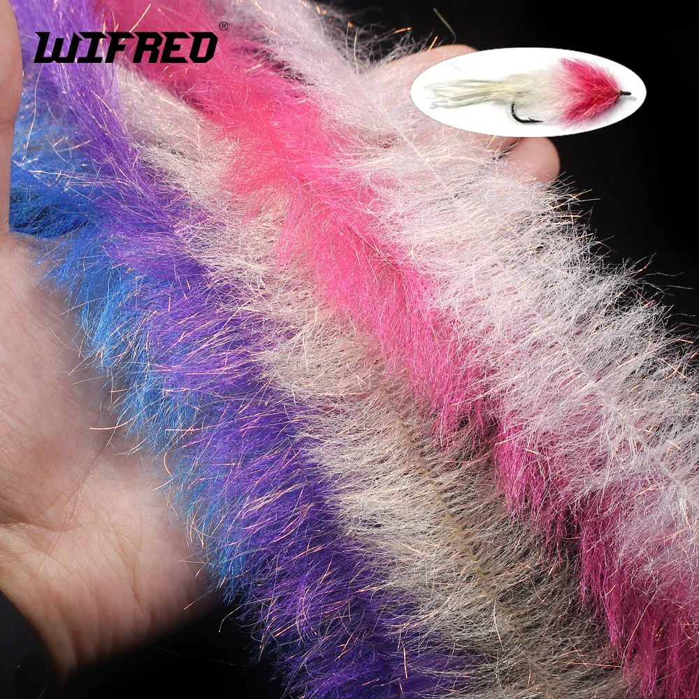 Wifreo Flash Brush – Hackle Sintético Atado Moscas Agua Salada - imagen 2