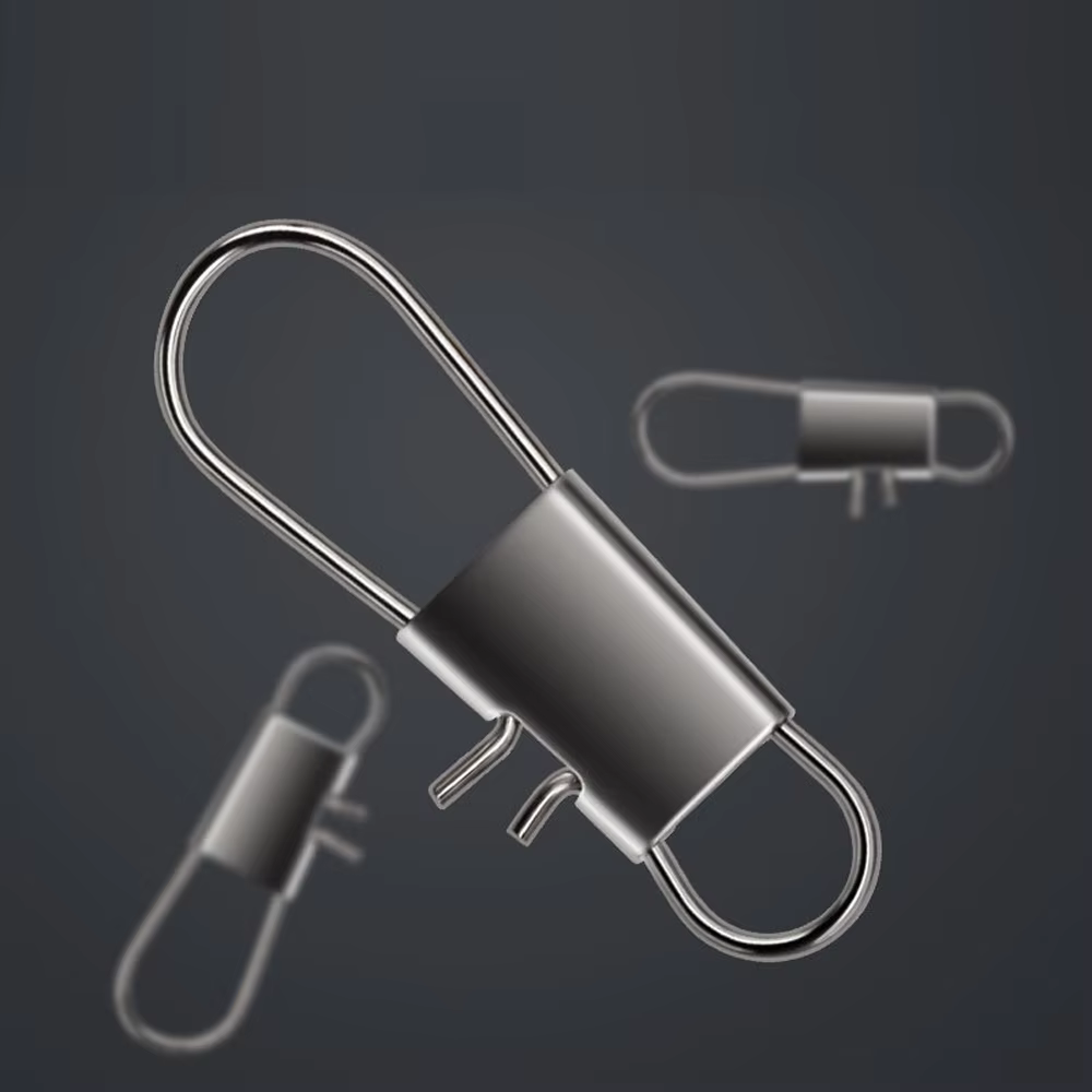Snap Giratorio Acero al Carbono – Conector para aparejos pesca - imagen 3