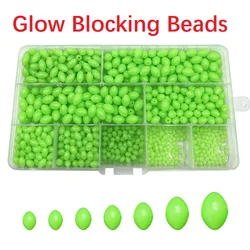 Perlas fluorescentes para pesca en roca - Luz brillante nocturna