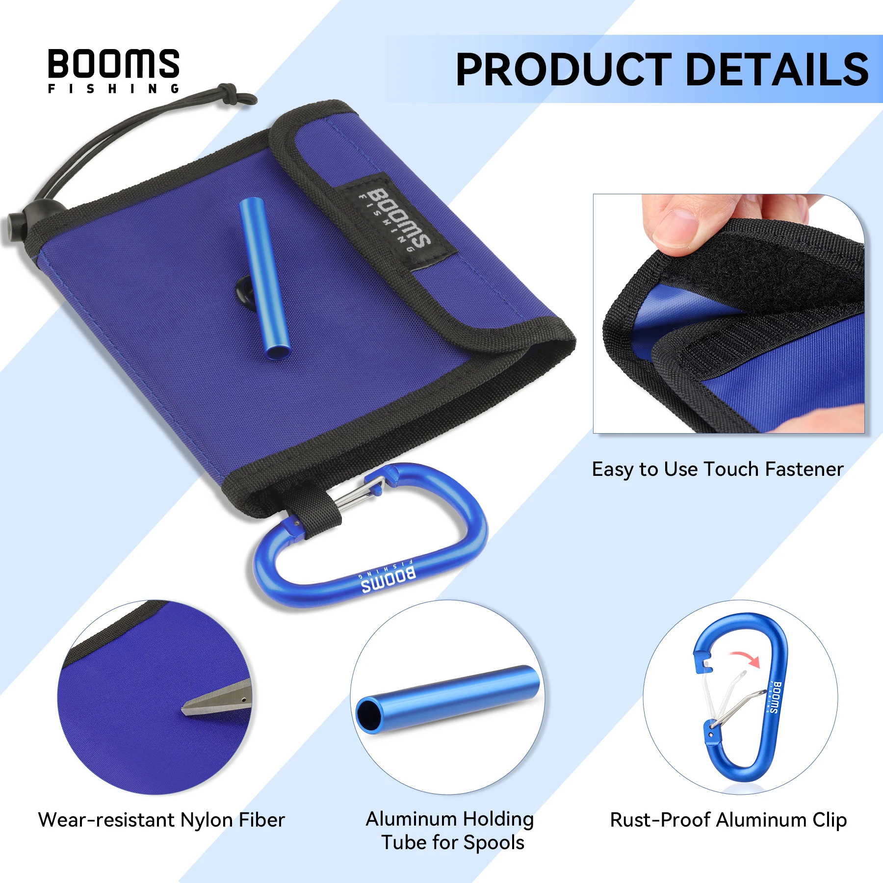 Bolsa Aparejos Booms Fishing SH2 – Cartera 10 bolsillos mosca y tippet - imagen 2