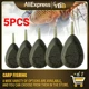Plomos de carpa camuflaje craquelado anti-enredos para lances largos - imagen 2