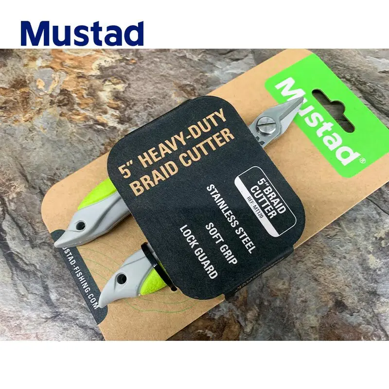 Alicates de pesca Mustad MT120 de acero inoxidable con bloqueo - imagen 3
