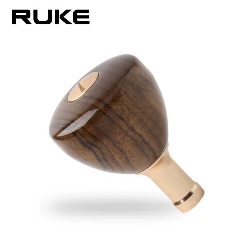 Carrete Spinning Ruke – Mango de madera para pesca - imagen 2