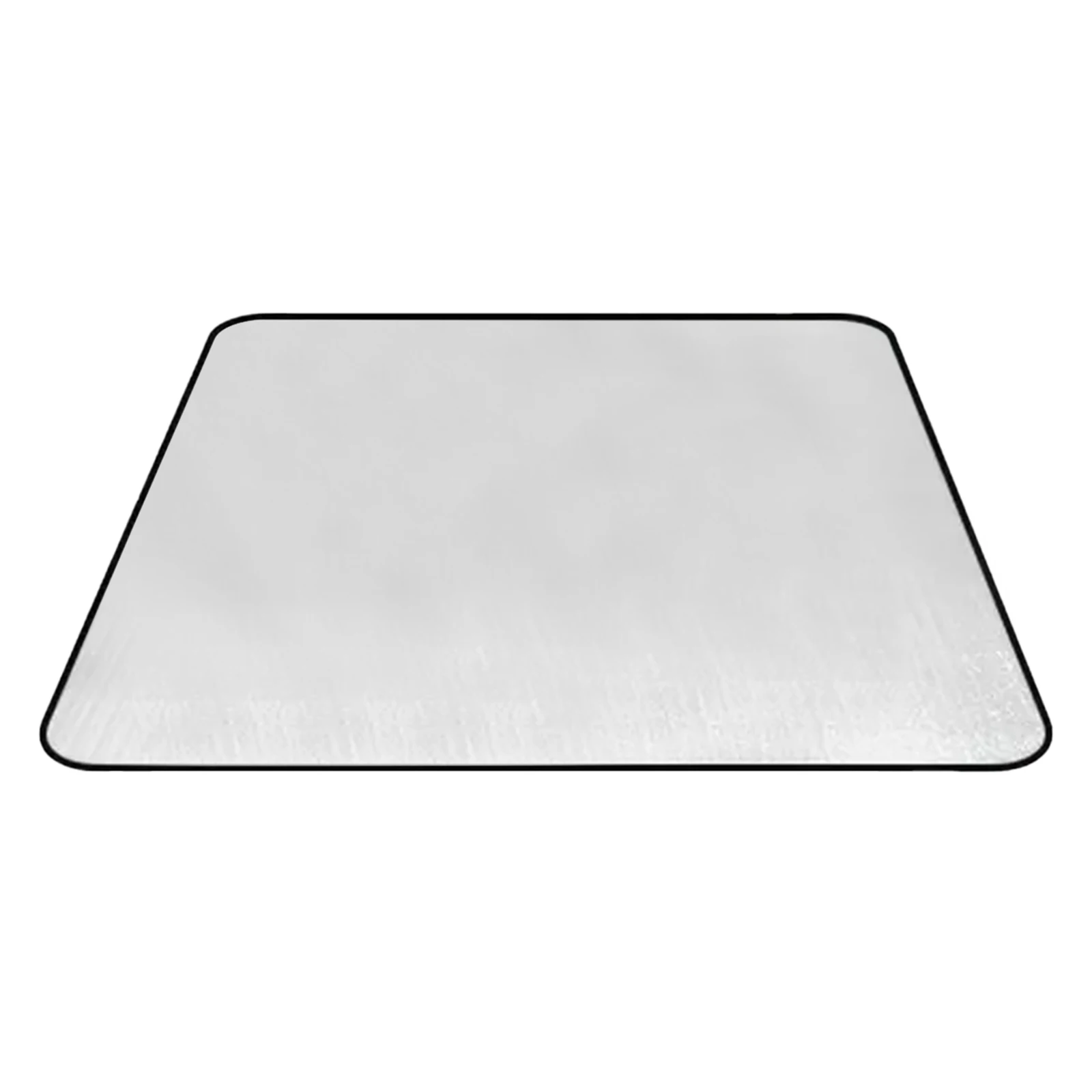 Alfombra de camping impermeable doble cara con aluminio, plegable
