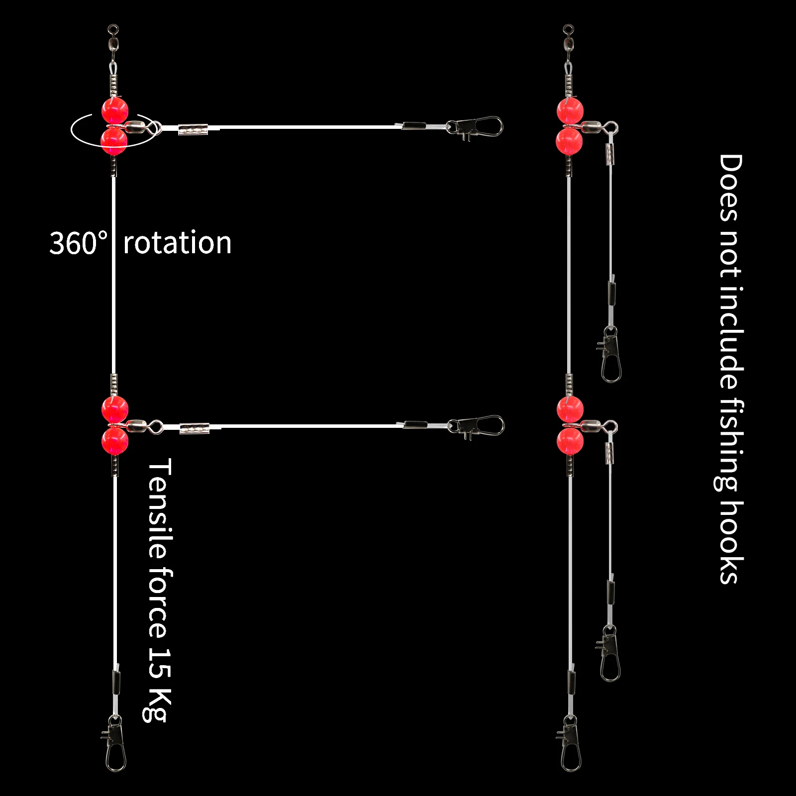 Clip de liberación rápida — sistema easy change rig clip