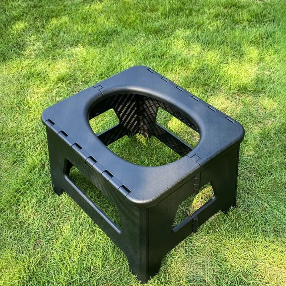 Inodoro portátil plegable a prueba de olores con tapa