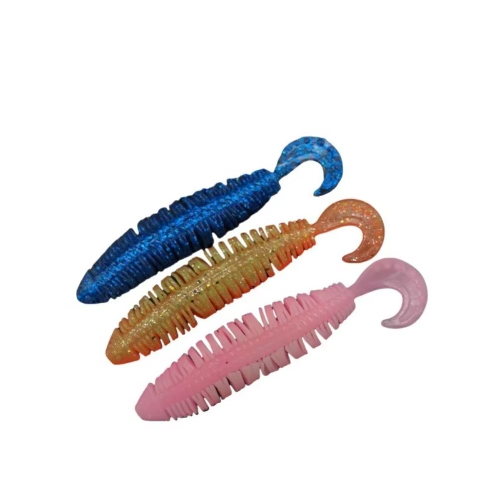 Vinilos Bicolores de Silicona – Señuelos Suaves para Pesca - imagen 3