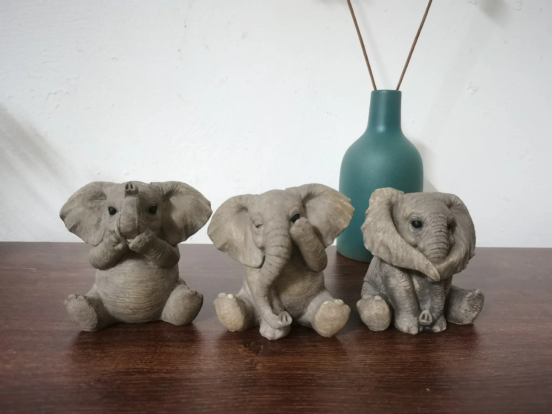 Elefante gris Feng Shui modelo 1