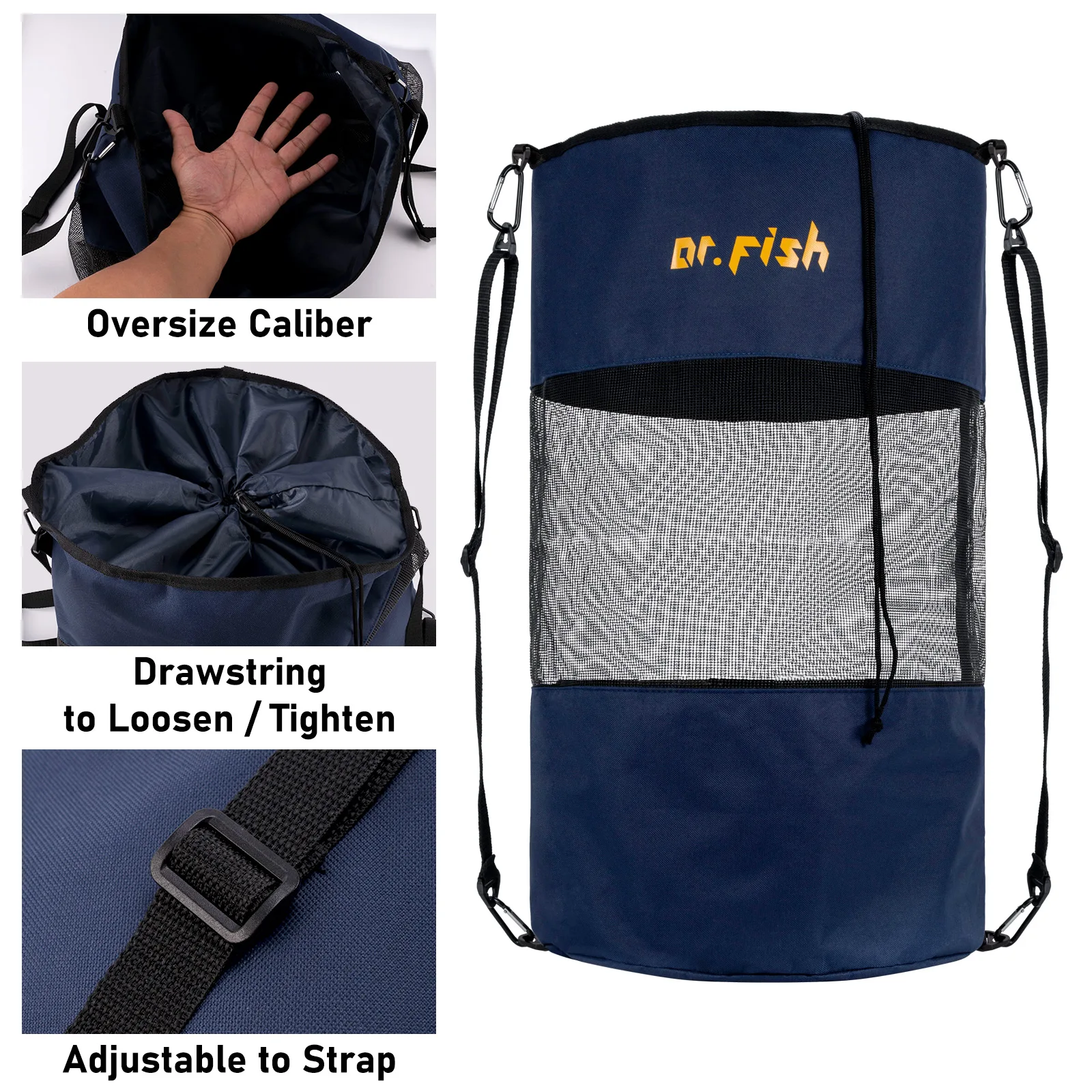 Bolsa de basura para barco: contenedor reutilizable grande ideal pesca - imagen 4