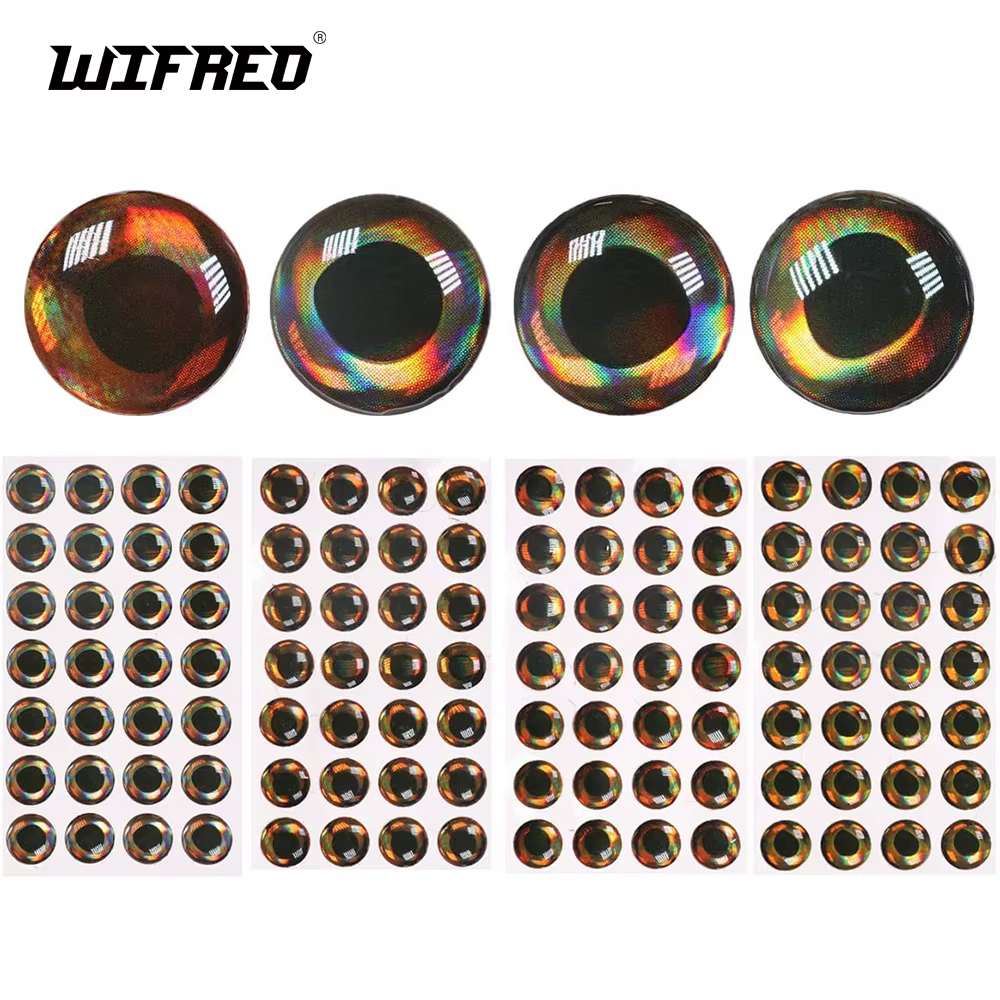 Ojos de pez epoxi 3D para streamer – material de atado