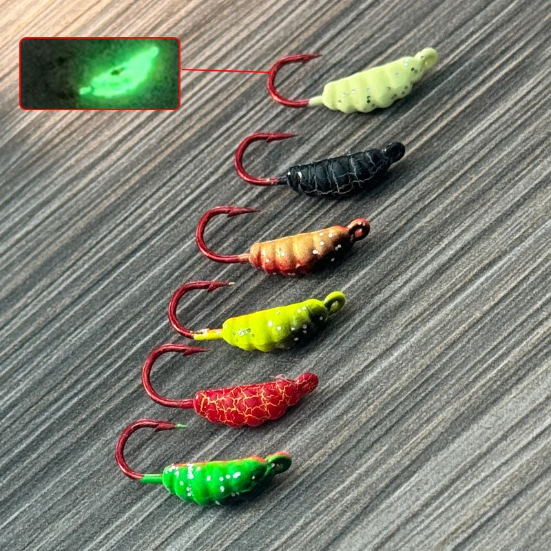 Anzuelos JigBait TAKEDO 22MM para lubina y carpa – Señuelos de hielo