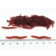 Vinilos de silicona realistas rojos para bass y carpa - imagen 3