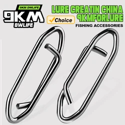Conector acero inoxidable para señuelos – Clips pesca agua salada y dulce