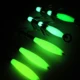 JTUUWRAP Anzuelos que brillan en oscuridad afilados para salada y dulce - imagen 4