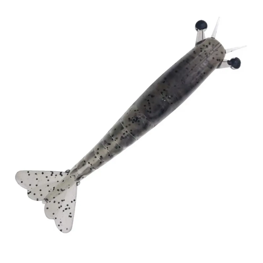 Señuelo de camarón suave PVC, cebo artificial para agua dulce - imagen 2