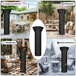 Funda Impermeable para Calentador de Jardín – Protector Antipolvo con Cremallera