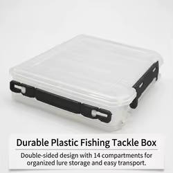 Caja Organizador para Señuelos Doble Cara Resistente a Impactos
