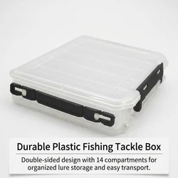 Caja Organizador para Señuelos Doble Cara Resistente a Impactos