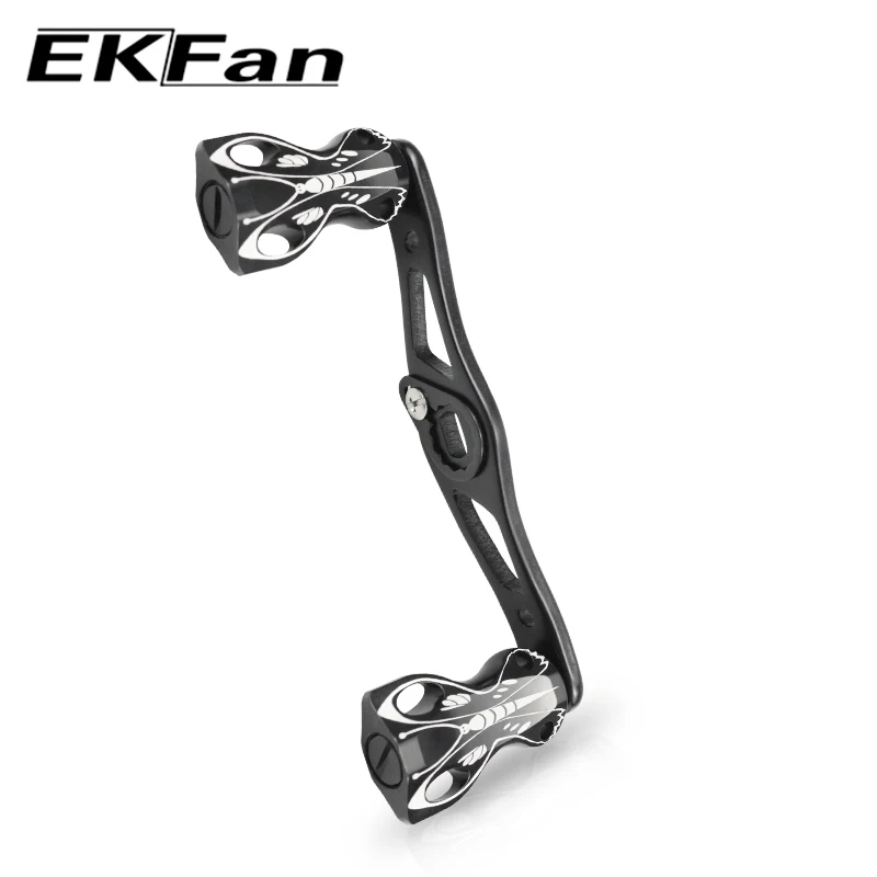 Manivela de carrete EKFan – repuesto de aluminio para señuelos