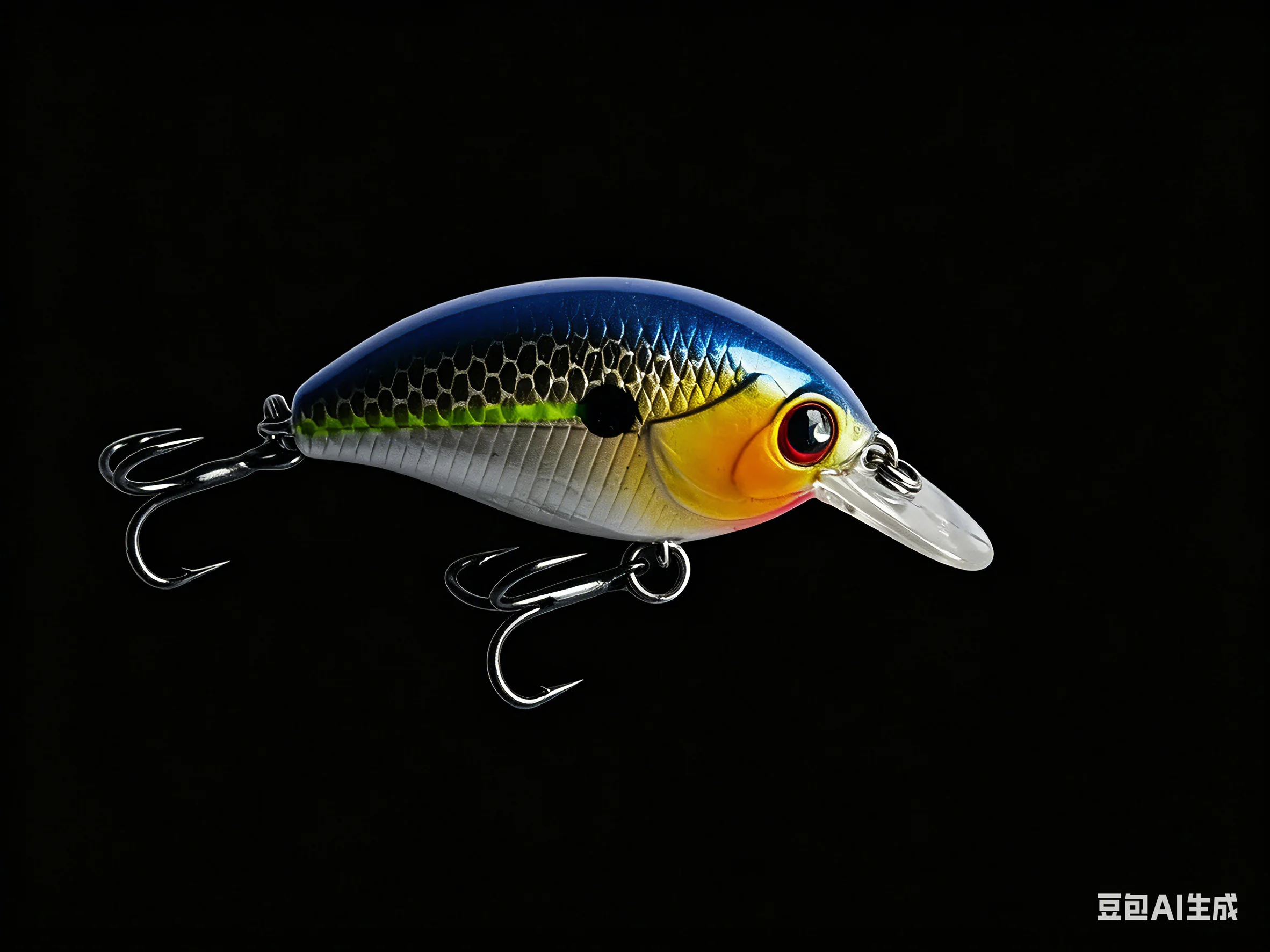 BassLegend Crankbait para trucha – Señuelo Wobbler buceo bajo - imagen 4