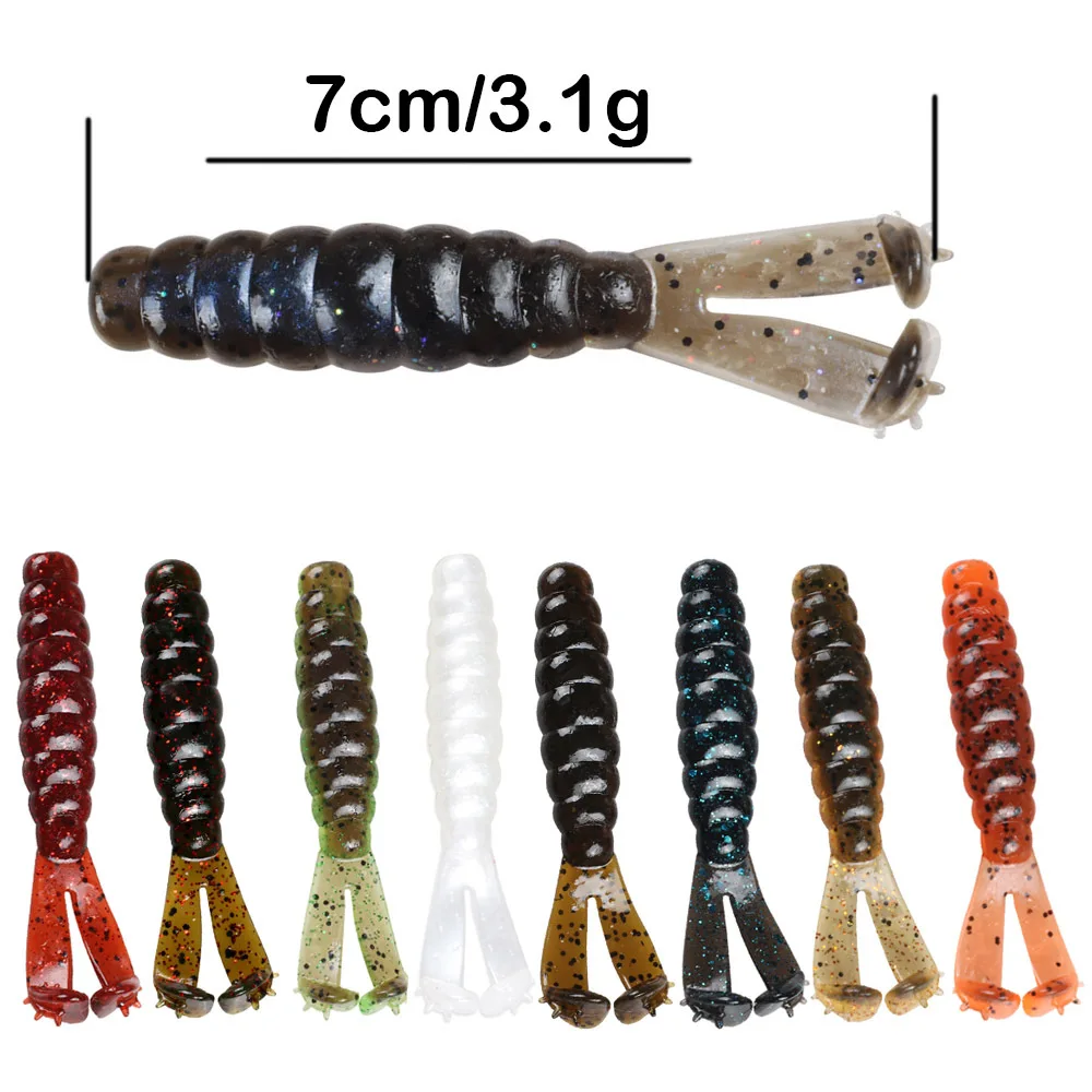 Señuelo de pesca de sábalo KMRESA 70mm vista lateral