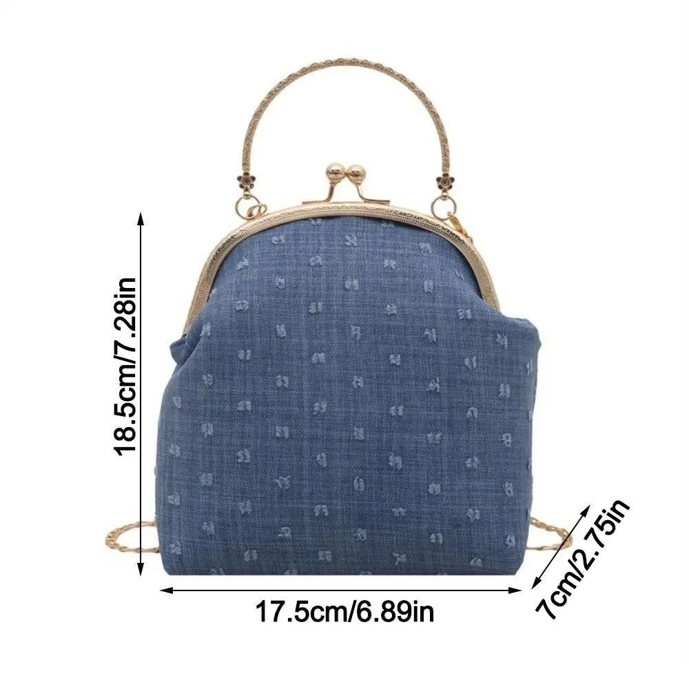 Bolso de hombro con forma de concha