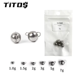Señuelo Cheburashka de tungsteno para lubina y trucha en agua profunda