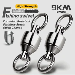Anillo giratorio con rodamiento – Aceroinox para pesca mar y río