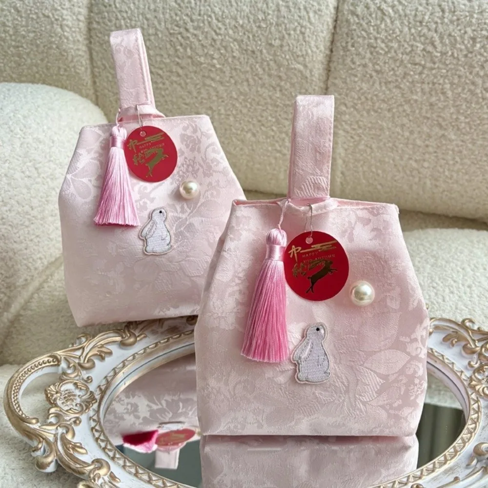 Bolso de mano con borlas y nudo, ligero y multifuncional - imagen 2
