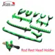 JIGEECARP reposacañas para pesca carp feeder buzz bar, soporte