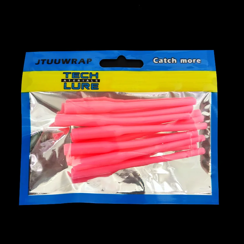 Tubos de luz nocturna para pesca instalados en línea