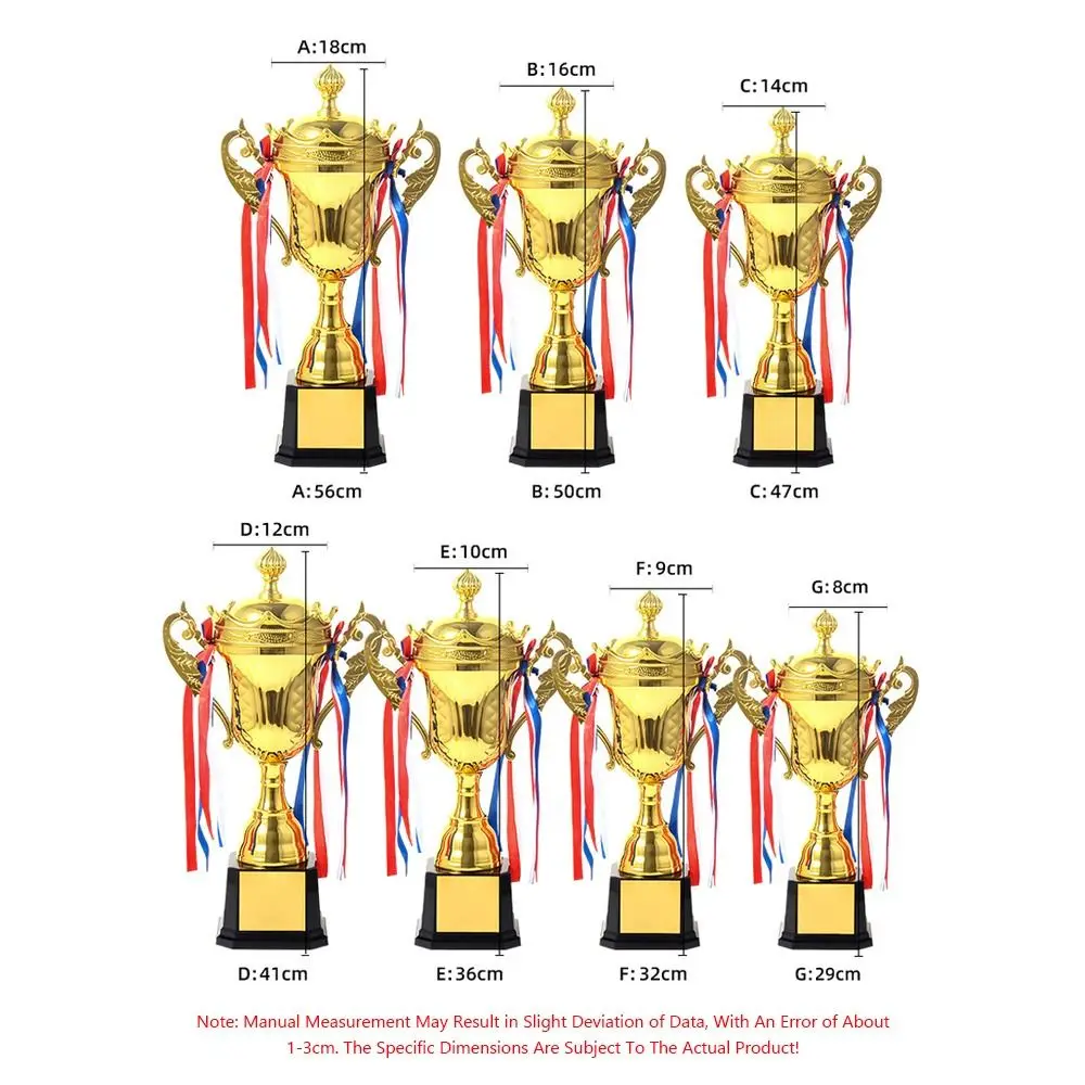 Varias alturas del trofeo
