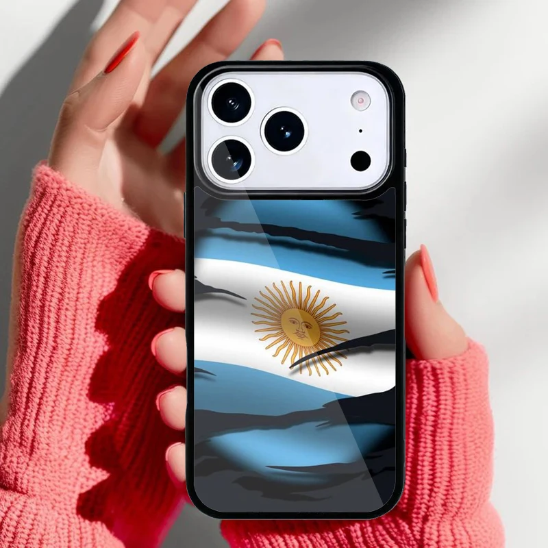 Funda argentina en mano mostrando agarre